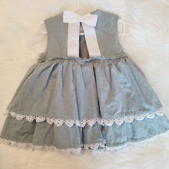 Beautiful Blue Dress NWOT - Picture 2 of 3